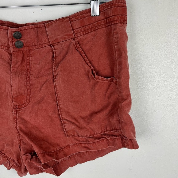 Free People Drippy Tencel Casual Mara Shorts Size 4 Relaxed Festival Summer - Picture 3 of 10